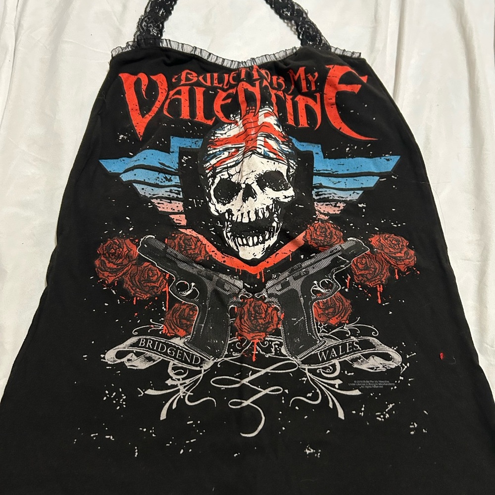 Black Bullet for My Valentine Graphic Tank Top